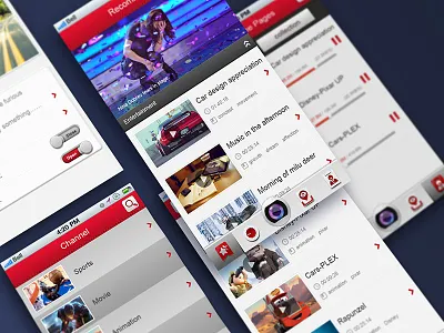 Broadcasting Live Video Online APP app broadcasting download icon iphone x live mobile phone client realism user interface video