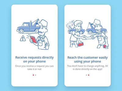 Onboarding illustrations app application flat illustration iphone mobile onboarding steps walkthrough