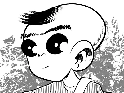 Alien Boy aliens ipad pro art kids procreate app sci fi