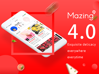 Mazing app app food ui ux