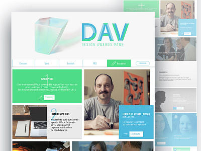 Student contest contest landing page onepage student ui ux website