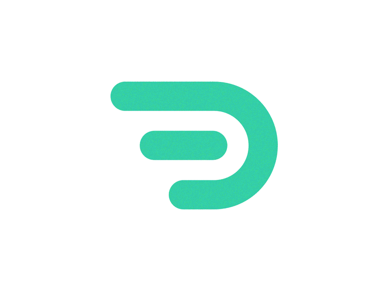 Dash β Mark animation d dash logo logomark mask morse code
