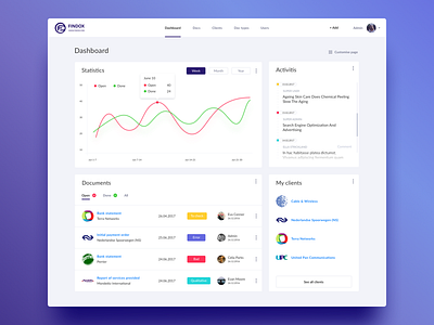 Dasboard UI/UX design dashboard design flat interface material site ui user ux web