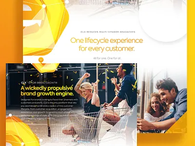 Customer Lifecycle Experience android app arrow close design flat icon identity iphone layout ui website