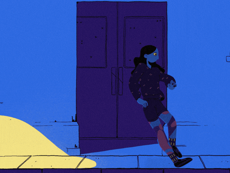 Motion Test - 01 cel animation character animation frame by frame test