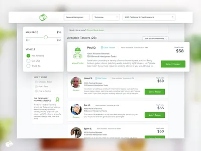 Web Revamp - Filter Funnel cards filters flow illustration material redesign results search website