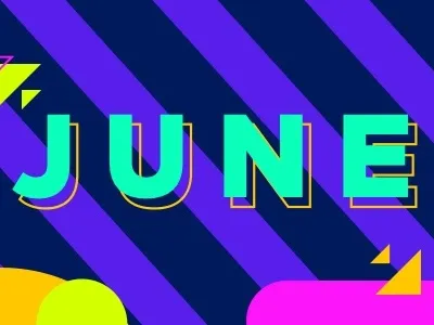 June Mixtape colors june mixtape cover shapes