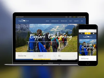 Singles Travel International Website international mobile singles travel ui ux website