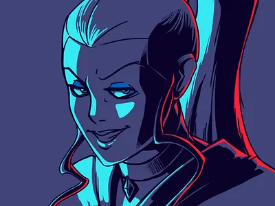 Icy blue cool dark evil icy villain winx club