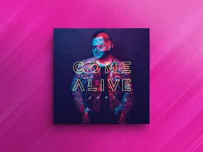Come Alive | Cover Art album covert art glitch music overlay