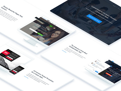 Homepage homepage instapage landing pages rebranding rwd user interface design web design