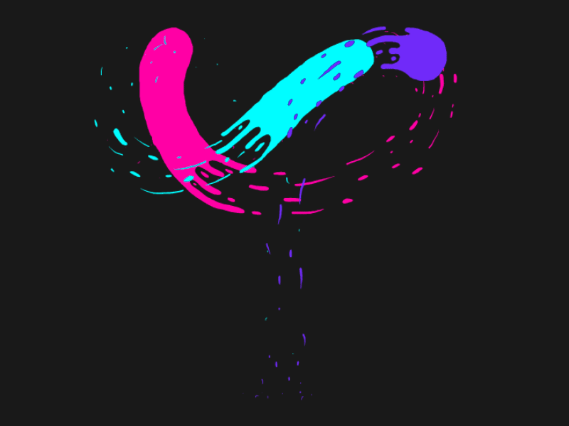 Jump Waves 2d after effects animation cel flat framebyframe liquid motion design motion graphics photoshop