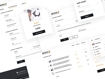 NextHot (Shopping cart) cart shopping ui uix web