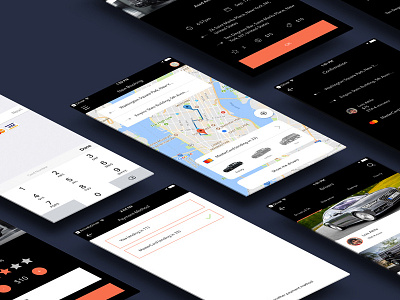 Uber-like app golang rehtinkdb swift uber