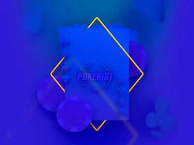 Pokerist cards chips clubs concept design diamonds game hearts poker spades