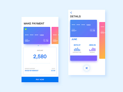 Financial APP app card financial pay