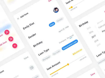 Add Item add box clean input item kit ui