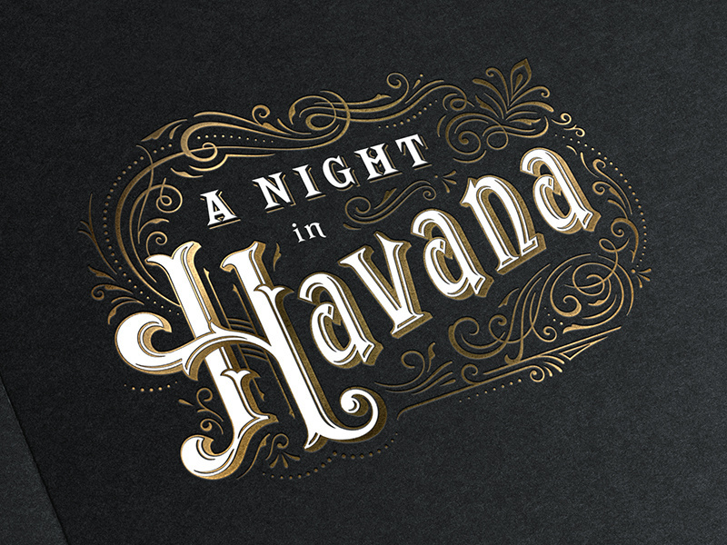 Example of Night In Havana Charity Event
