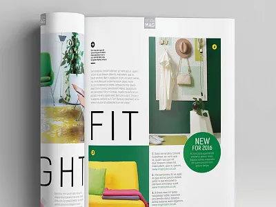 Magazine Template - InDesign 40 Page Layout V7 book booklet brochure corporate design graphic design indesign leaflet magazine newsletter print professional