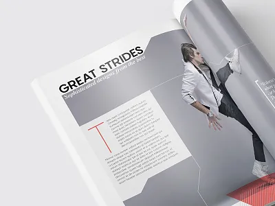 Magazine Template - InDesign 40 Page Layout V9 book booklet brochure corporate design graphic design indesign leaflet magazine newsletter print professional