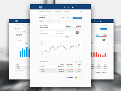 Net Worth Dashboard dashboard data design data visualization graphs information architecture information design ui ux