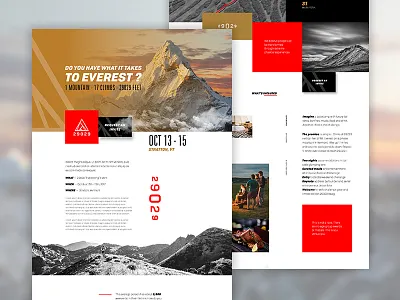 29029 | Everesting endurence event landing page trail