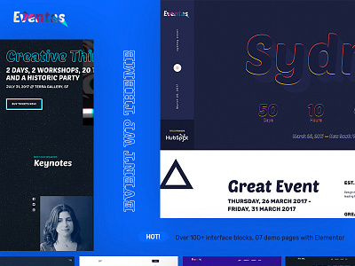 High Performance Event WordPress Theme agenda ajax event jquery modern responsive speakers themexpert wordpress theme