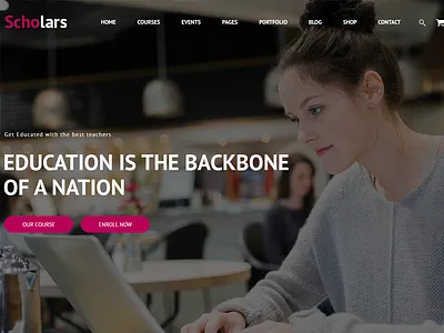 Education Template (Sneak Peek) curses education template themeforest university website