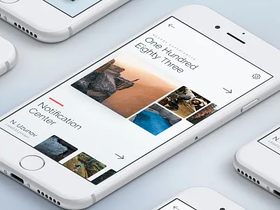 Extreme Sports Application | Feed Sneak Peek app application clean design flow interface ios profile sport ui user ux