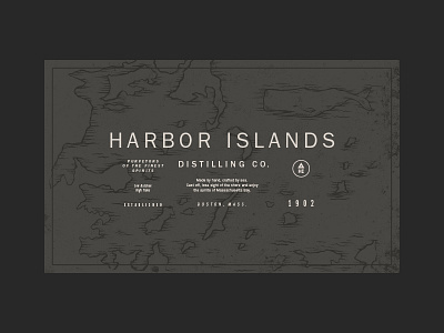 MyFonts Newsletter: Franklin Gothic alcohol boston distillery distilling harbor map ocean specimen type typography