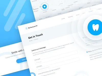 My Dentures Fit contact dentist denturist heathcare location map marketing minimal oral