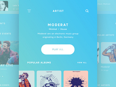 Music App Daily UI dailu muc ui music music app music design ui design