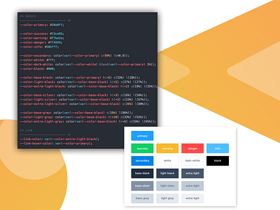 Agile Design Color Variation agile design color landing page poster var