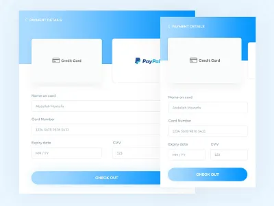 Daily UI challenge #002 — Checkout 002 app card checkout creditcard dailyui ui ux web