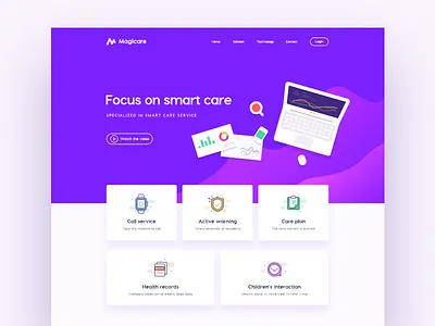 Web Design(Concept version) banner app colour computer archives contact flat shopping icon medical logo chart security site community social ui watch health web