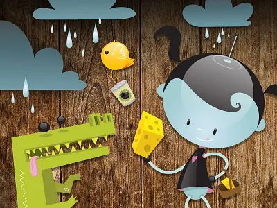 Jubitron: The Girl Robot game interactive kids storybook