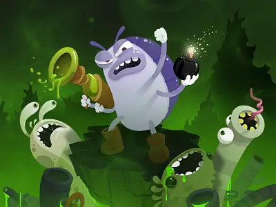 Phil The Pill action arcade game mobile puzzle