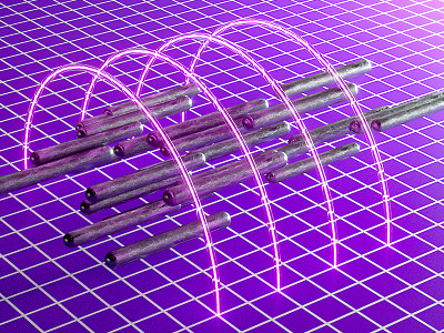 #28 - Almost Daily cinema 4d corona neon render vintage