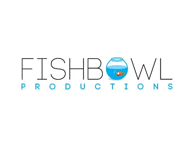 Fishbowl Logo adobe illustrator adobe photoshop company design fishbowl graphic logo old work production throwback typography