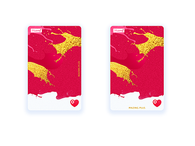vip card app card food ui ux