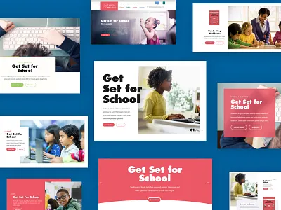 Learning Without Tears Headers call to action callout cta design systems header hero page opening ui design web design