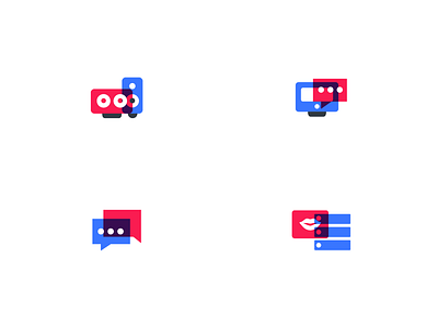 [No Go] Icon Set chat icon icon set multiply music speakers talk