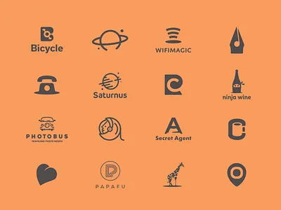 LogoLounge Book 10 book design designer inspiration logo design logolounge logos portfolio selected smart logo smart logos