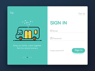 Sign Up in sign