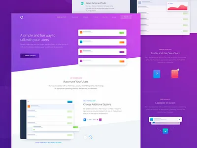 Marketing Website Solutions Page Design advertising analytics communication deliver marketing optimization targeting zajno planning strategy ui ux