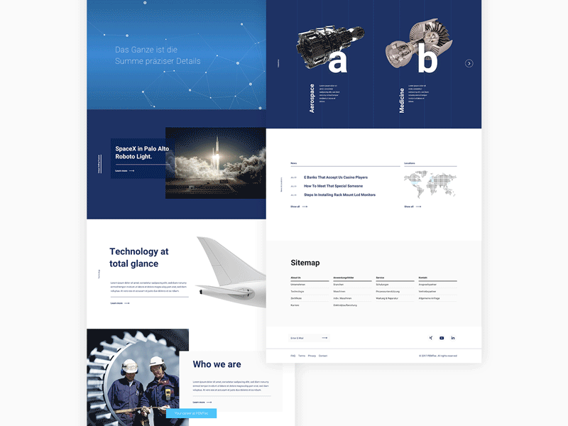 Corporate Website corporate minimal website wordpress