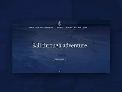 Viko Yachts - webiste boat fresh responsible rwd sail sailing water webdesign website yachts