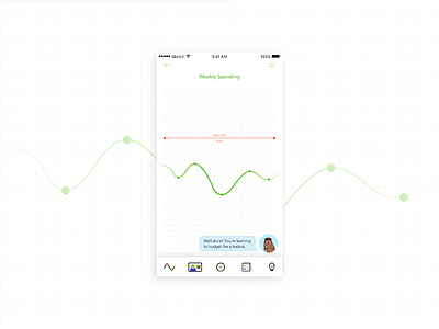 018 - Analysis for Finance App 018 analyis app daily ui design finance icon illustration minimal stash app uiux wale