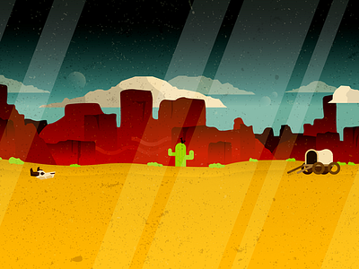 Oregon Trail Realness canyons cowboy desert oregon trail primary the west vector wagon western