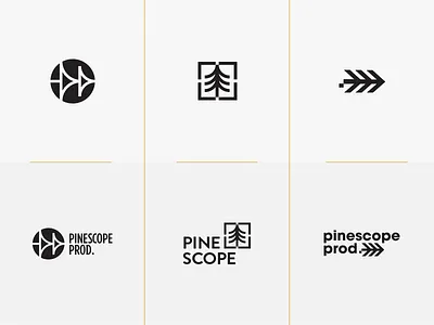 Pincescope Explorations icon ideas ivaylo nedkov logo logotype pine scope
